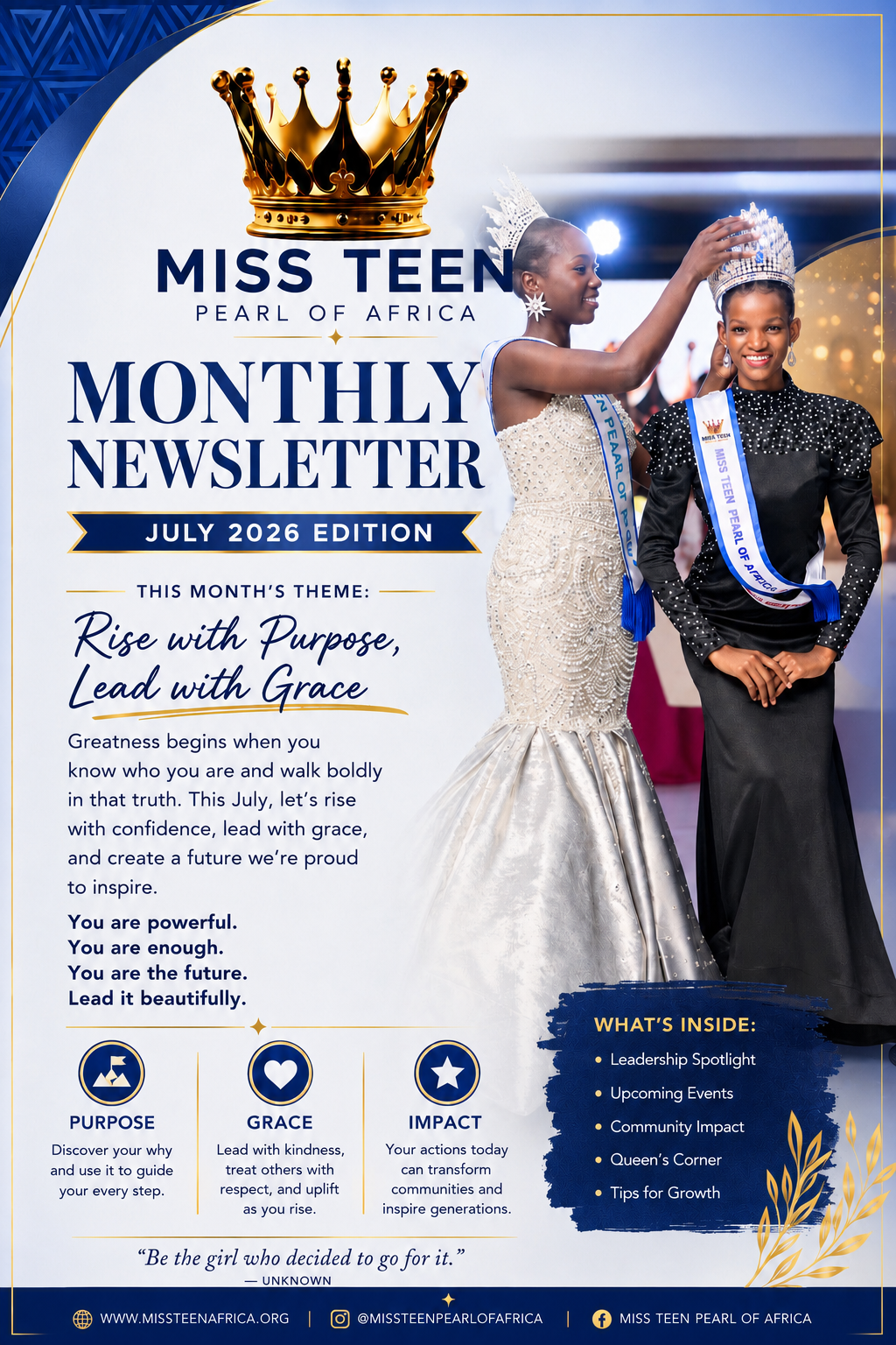 July monthly News letter